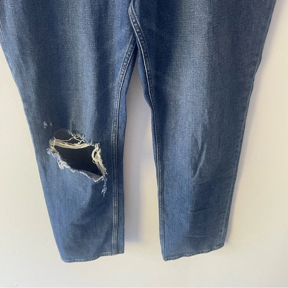 Abercrombie & Fitch ultra high rise blue jeans 37585